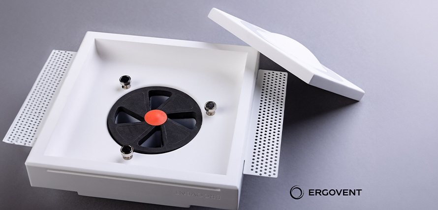 ERGOVENT KVADRO - изключителен дизайн и иновативен подход към вентилацията